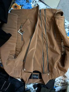 Stylish Brown Moto Jacket