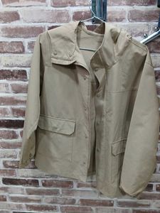 Classic Beige Hooded Jacket