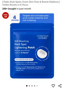 Conscious Chemist Dark Spot Lightening Patches