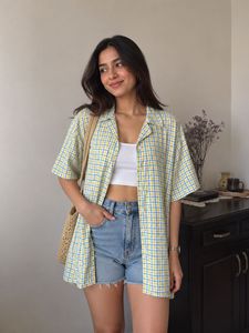 Classic Gingham Checkered Shirt