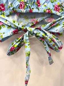 Blue Floral Print