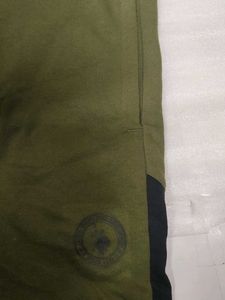 U.S POLO ASSN Men's Olive Green Athletic Shorts