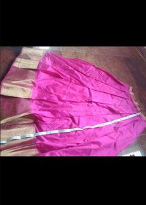 Beautiful Pink Banarasi Saree