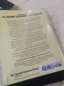 The Most Important Thing by Howard Marks