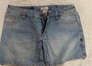 Light Wash Denim Shorts
