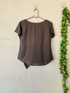 Stylish Brown Tunic Top