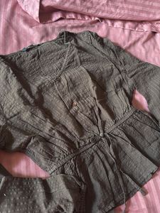 Stylish Textured Tunic Top