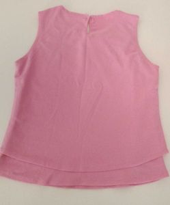 Cute Pink Sleeveless Top