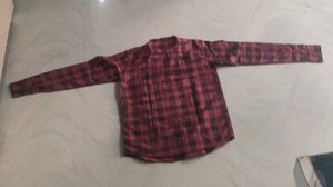 Red &amp; Black Plaid Shirt