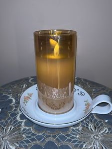 Ceramic Pillar Candle Holder