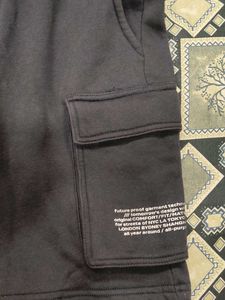 Black Cargo Shorts