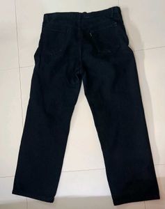 High Waisted Wide Leg Black Jeans