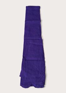 Stunning Purple Embroidered Saree