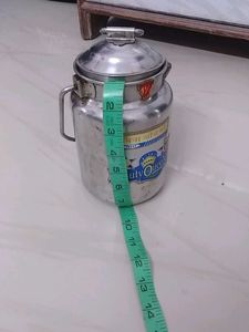 Vintage Stainless Steel Milk Can