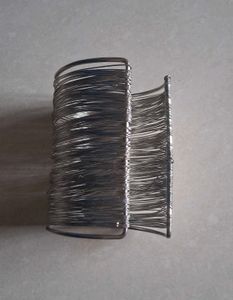 Silver hand cuff
