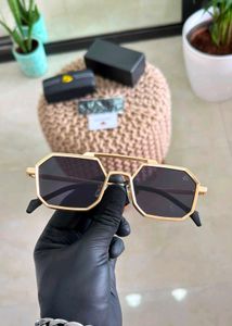 Maybach Designer Geometric Sunglasses