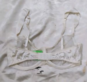 Sheer Floral Bra