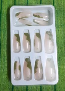 Reusable|Washable Korean Nails - Set Of 12