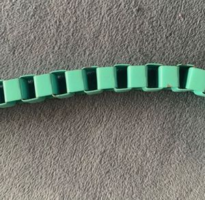 NWOT Braided Metal Neckpiece
