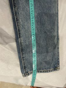 blue rugged denim jeans