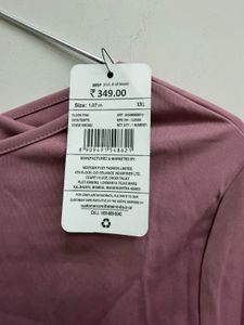 Stylish Mauve Crop Top