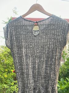 Ribbed Jumpsuit with Pockets