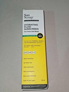 Sun Scoop Hydrating Fluid Sunscreen SPF 60