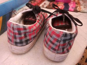 Casual Plaid Shoes