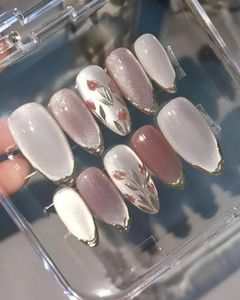 COMBO Dreamy Pastel Luxe Press On Nails✨🌸💎