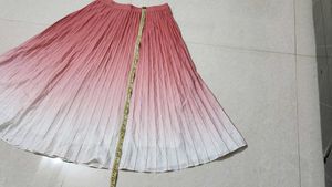 Pleated Ombre Skirt