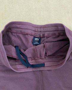 HRX Maroon Track Pants