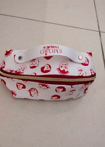 Unique Face Print Pouch