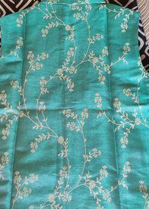 Teal Floral Print jacket
