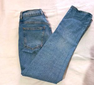 Vintage Light Wash Denim Jeans
