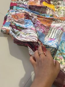 Boho Patchwork Harem Pants