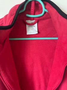 Adidas Pink Zip-Up Jacket