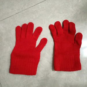 Red Gloves For Kids