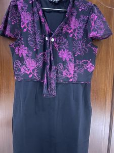 Floral Print Sheath Dress