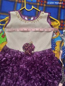 Purple 🟣🟣 Frock 4 to 6 Years