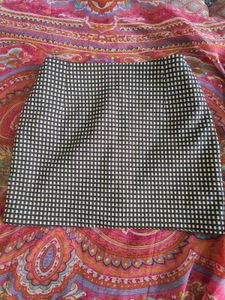 Classic Gingham Mini Skirt