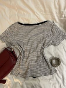 *SALE* Striped Ribbed Tee