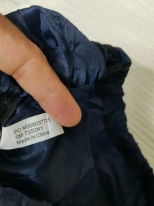 Chaparral Navy Drawstring Bag
