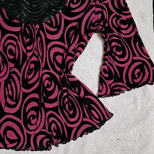 Y2k Vintage Desi Fairycore Chatpata Sequin Top