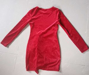 🇰🇷Red Velvet Party Dress