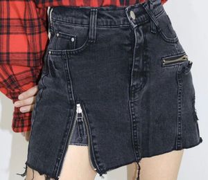 W Studio Denim Mini Skirt