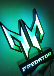 Acer Predator 3D RGB LED Logo Sign