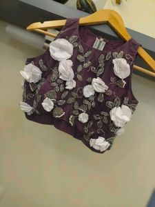 Embellished  handmade Blouse