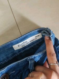 Classic Blue High-Waisted Jeans