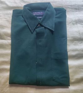 Classic Green Long-Sleeve Shirt
