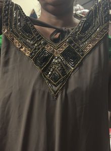 Price Drop pretty halter grey colour dress